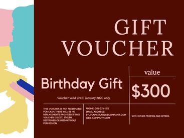 How to create a gift voucher online