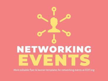 Free Networking Event Flyer Templates