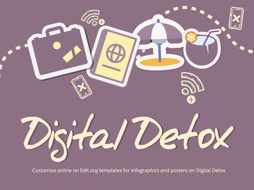 Printable Digital Detox Poster Templates